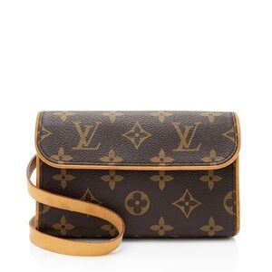 Louis Vuitton Monogram Pouchette Florantine Belt Bag